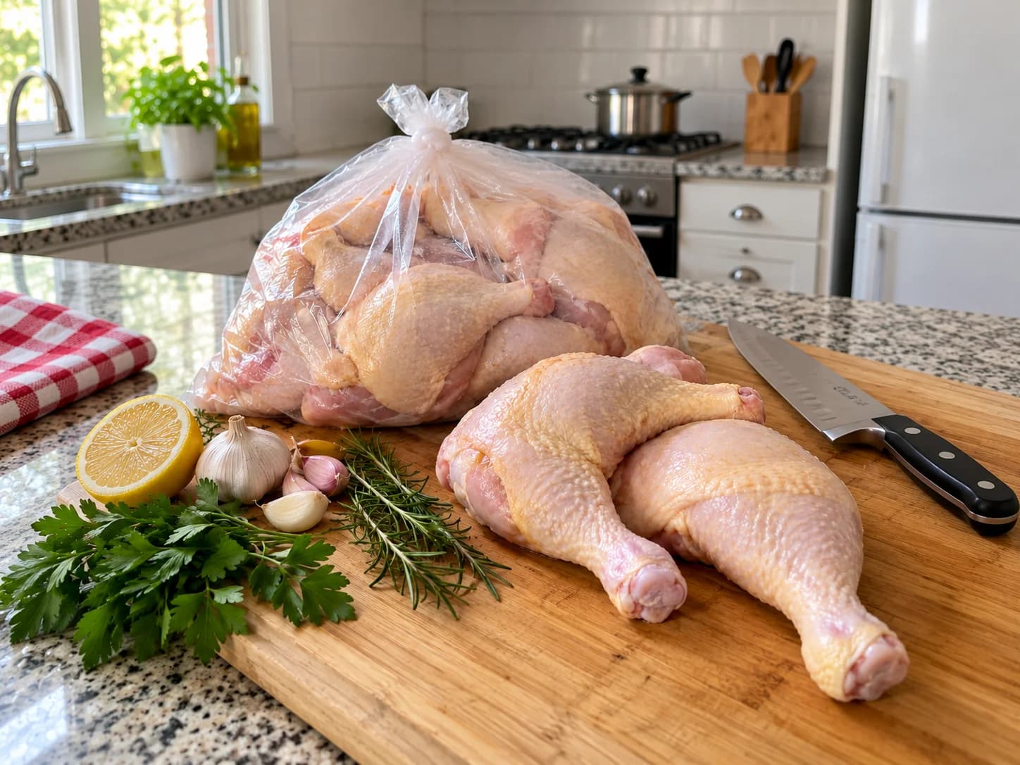 Pack de pata y muslo de pollo x 2 kg